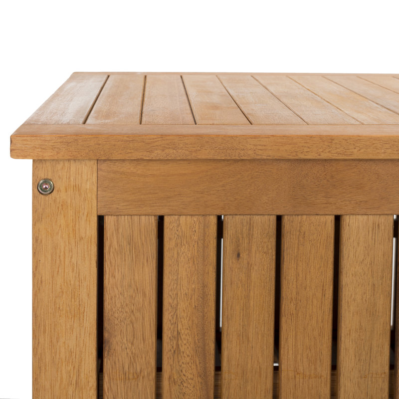 Safavieh Abri Water Resistant Eucalyptus Solid Wood Deck Box & Reviews